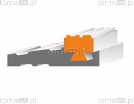 Polyform Podparapet Termiczny Zewnętrzny / Ciepły Parapet Xps Prime - Sunnysill Half L 1200Mm