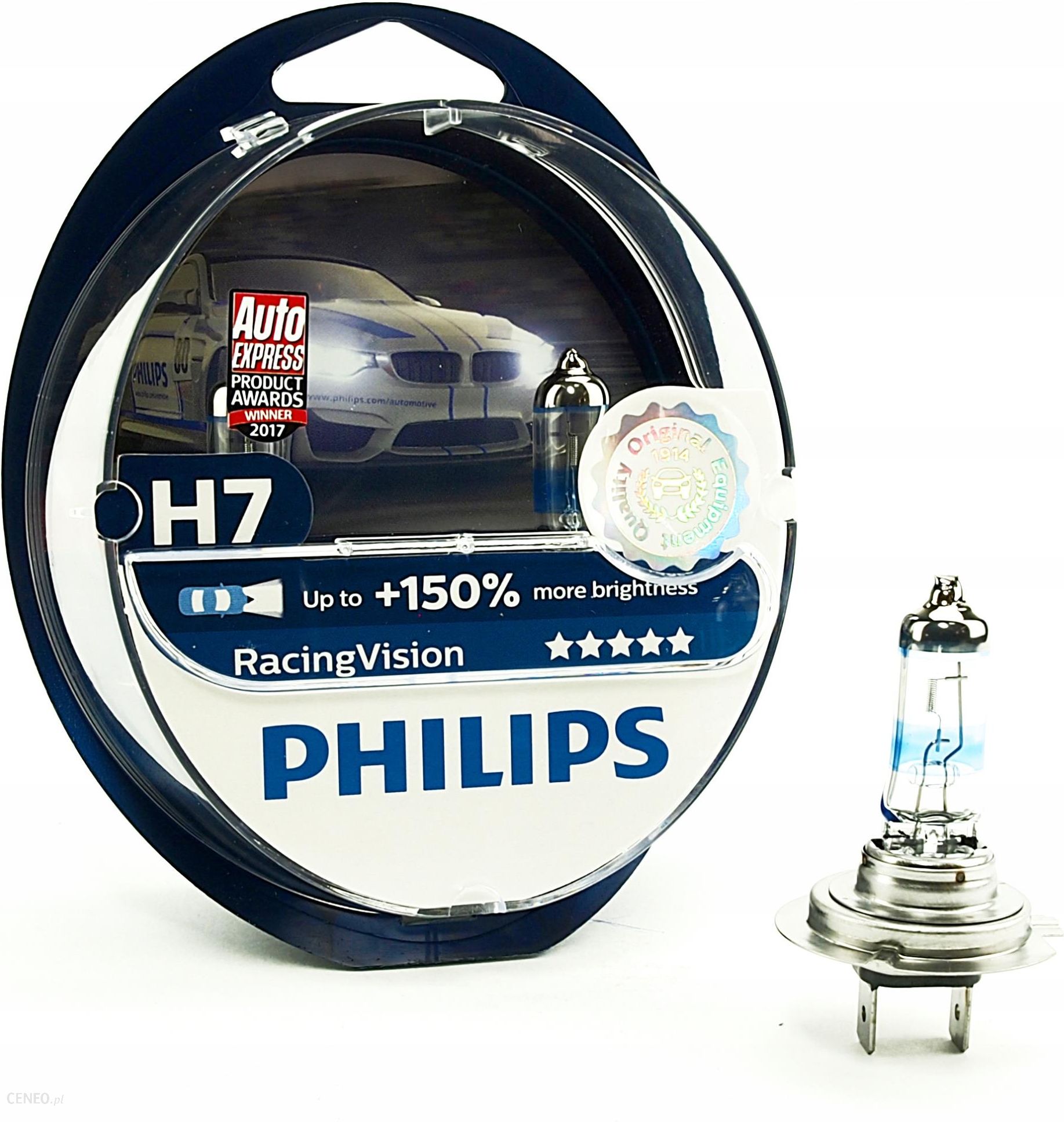 Philips Żarówki H7 RacingVision GT200 +200% - Set – Sklep