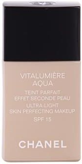 Chanel Vitalumire Aqua ultra lekki make-up nadający skórze promienny wygląd 70 Beige 30ml