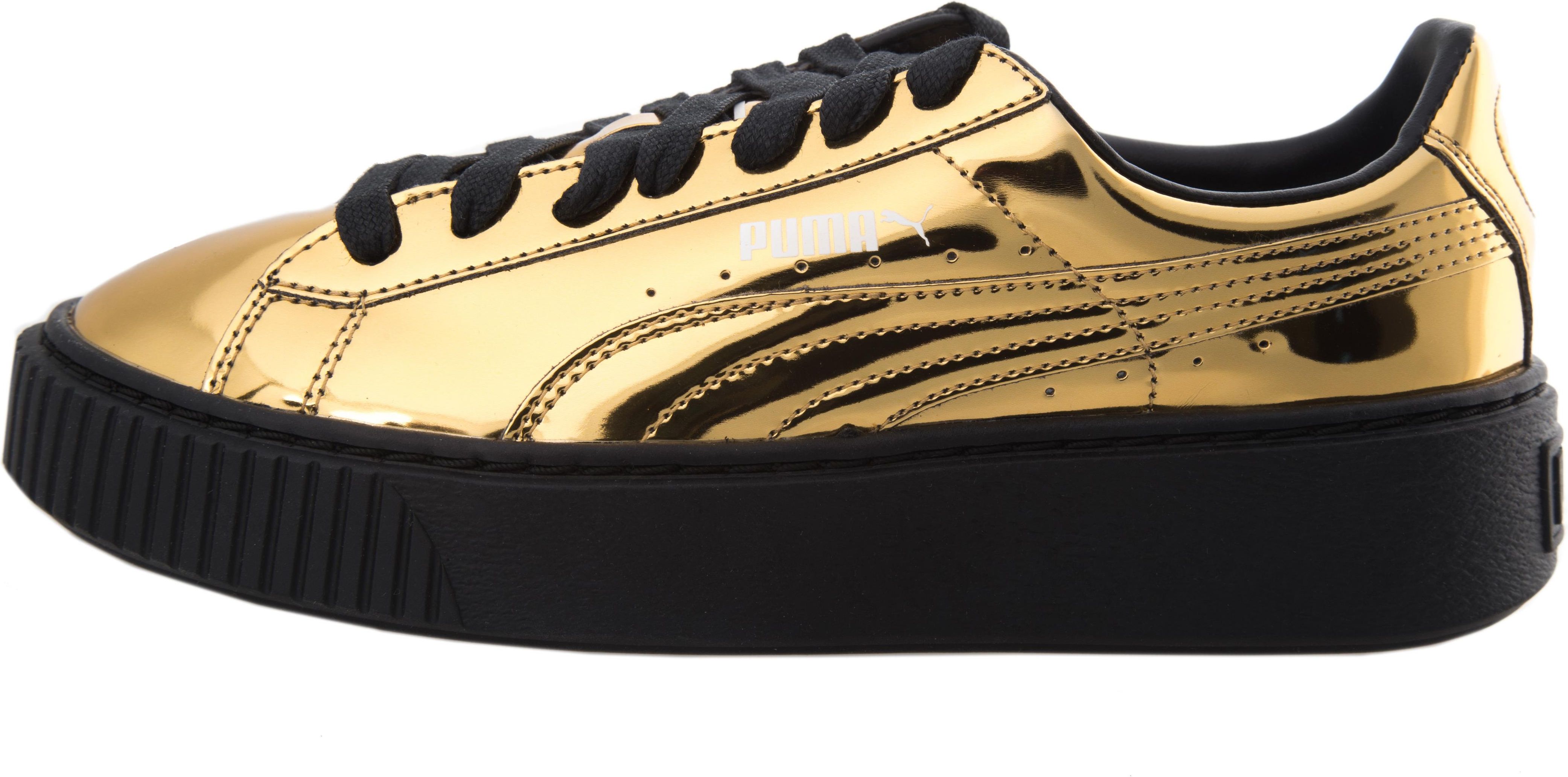 puma basket złote puma basket złote