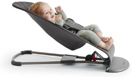 BabyBjorn Bliss Mesh Leżaczek Antracytowy