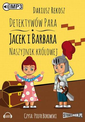 Detektywów para - Jacek i Barbara. Naszyjnik królowej. - Dariusz Rekosz