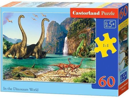 Puzzle In the Dinosaurs World 60El.