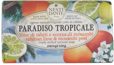 Nesti Dante Mydło Toaletowe Paradiso Tropicale Tahitian Lime Mosambi Peel 250g