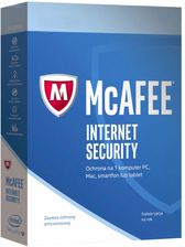 McAfee Internet Security 10PC /1Rok 