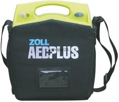 Zoll Defibrylator AED Plus z torbą transportową, bateriami, elektrodą CPR-D i szafką metalową