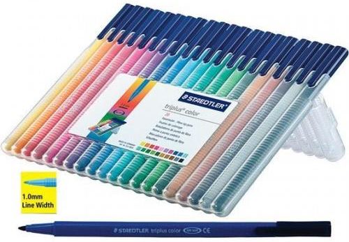 Staedtler Triplus Color 323 Filzstift Fein Mehrfarbig 40 Stück(e