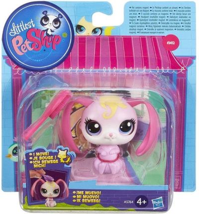 Hasbro Littest Pet Shop Magiczne Zwierzaki Różowy Królik (A5764)