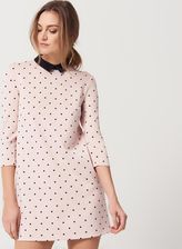 Mohito - Sukienka w grochy - Różowy - damska - Ceny i opinie 