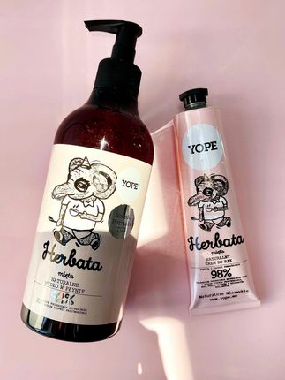 Yope Krem do Rąk Herbata i Mięta 100ml  - zdjęcie 3