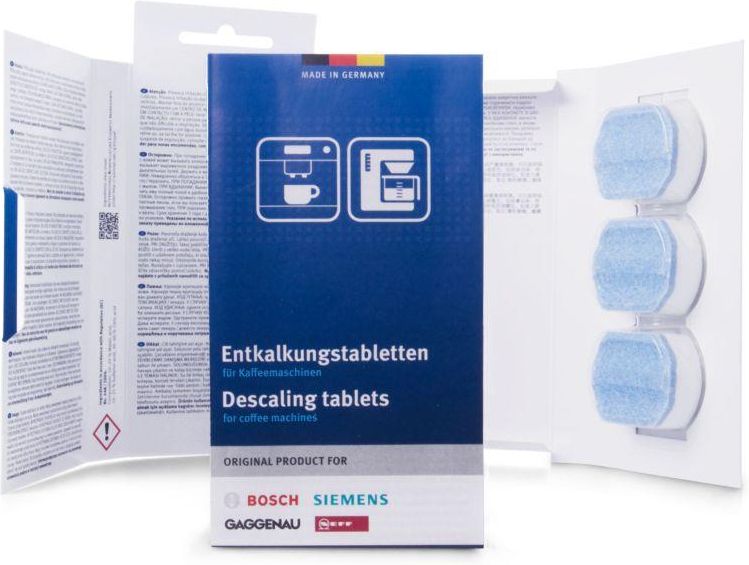 Bosch Odkamieniacz 3szt. do ekspresu do kawy Bosch TCZ8002 - zdjęcie 1 Bosch Odkamieniacz 3szt. do ekspresu do kawy Bosch TCZ8002