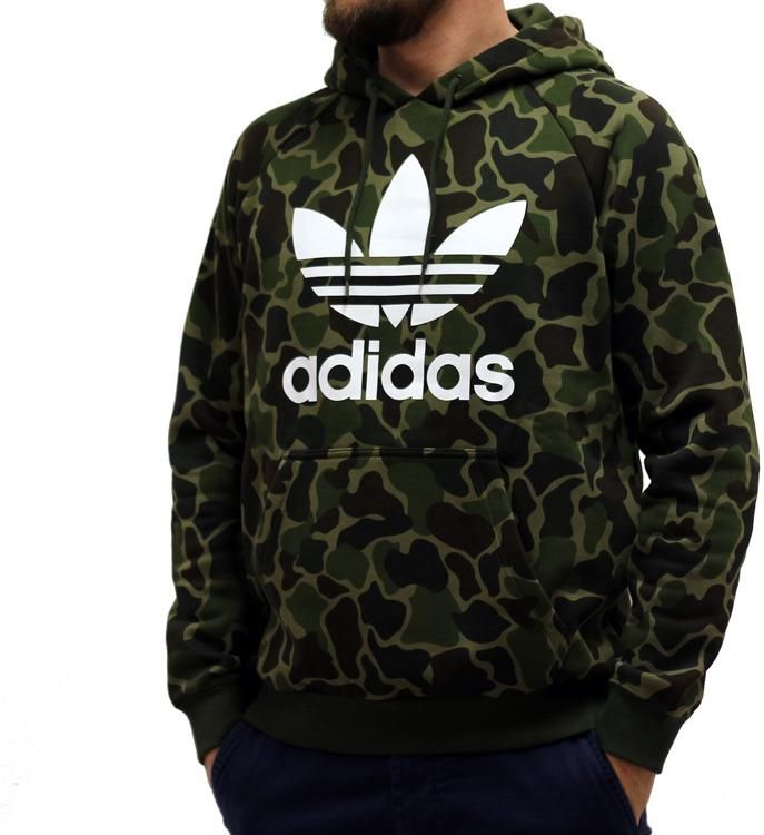 Bluza adidas Trefoil Camo