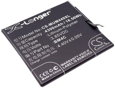 Cameron Sino Xiaomi Mi Mix / BM4C 4300mAh 16.56Wh Li-Polymer 3.85V (csmum440xl)