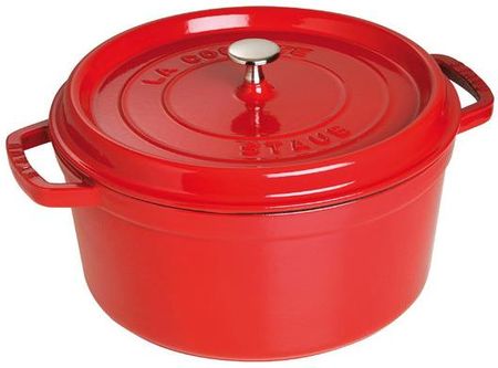 Staub Garnek Okrągły Wiśniowy 30 Cm (St1103006)
