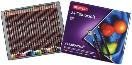 Derwent Kredki Coloursoft 24 Kolorów