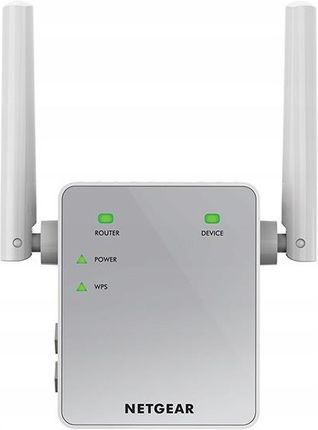 Netgear AC750 WiFi Range Extender 802.11n ac 1PT Wall-plug Ext. Ant (EX3700100PES)