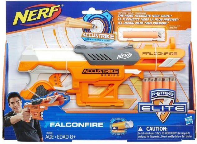 🏷️【Tudo Sobre】→ Super Kit Arma Nerf Falconfire + Colete +
