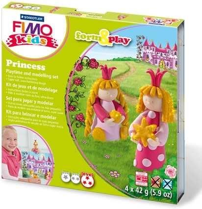 Staedtler Fimo Kids Form&Play Księżniczki Masa Plastyczna Z Akcesoriami