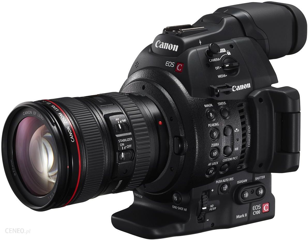 Kamera cyfrowa Canon EOS C100 Mark II S35 EF - Opinie i ceny na Ceneo.pl