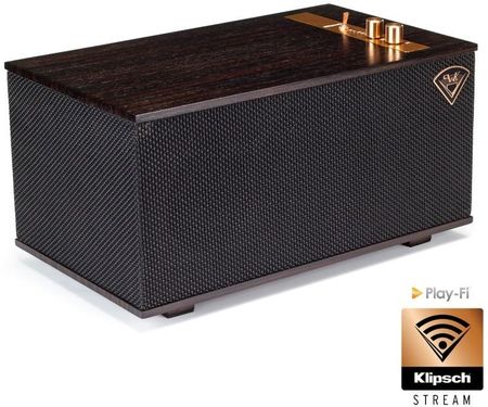 KLIPSCH heritage THE THREE ワイヤレススピーカー Klipsch The Three czarno-złoty - Opinie i ceny na Ceneo.pl
