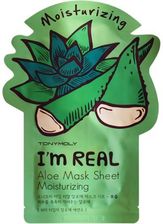 Maseczka Tony Moly I'M Real Aloe Mask Sheet 20Ml - zdjęcie 1