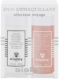 Sisley Cleanse Tone I. Lyslait Cleansing Milk 100ml + Floral Toning Lotion 100ml 