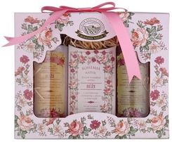 Zdjęcie Bohemia Gifts Cosmetics Rosarium Ii. Shower Gel 100ml + Hair Shampoo For All Hair Types 100ml + Hand Made Soap With Glycerine 100g  - Tarczyn