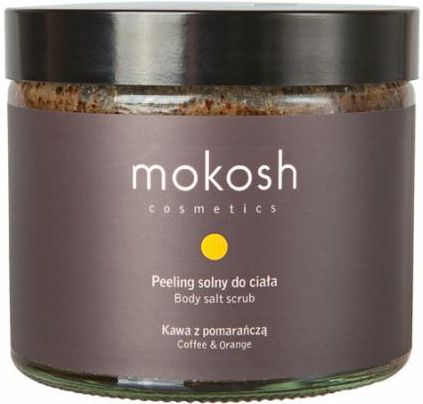 Mokosh Body Salt Scrub Coffee Orange Peeling Solny do Ciała Kawa z Pomarańczą 300g