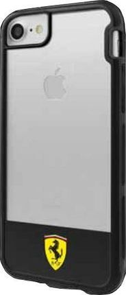 BMW Ferrari Hard do iPhone 7/ 8/ SE 2020 transparentne-czarne (FEHCP7BISBK)