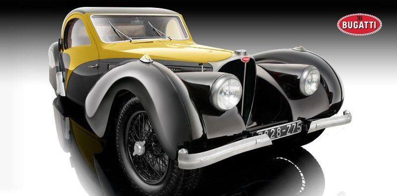 Bugatti Type57SC Coupé Atalante 1937. Front View Bugatti Type57SC Coupé Atalante 1937. Front View