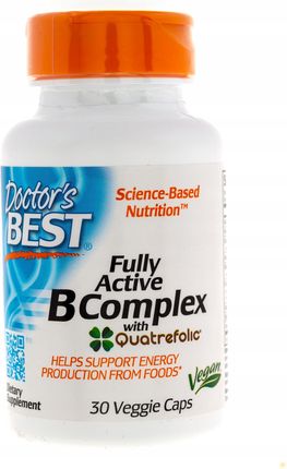 Doctors Best Best Fully Active B Complex 30 Kap