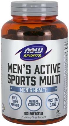 Now Foods Mens Extreme Sports Multi 180 kaps.
