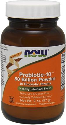 Now Foods Probiotic-10 50 Billion Powder 57 g