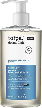 tołpa. dermo hair, podrażnienie. nawilżający szampon kojący podrażnienia 250 ml