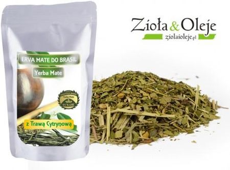 Herbanordpol  Yerba Mate + Trawa Cytrynowa 100% Despelada 1Kg