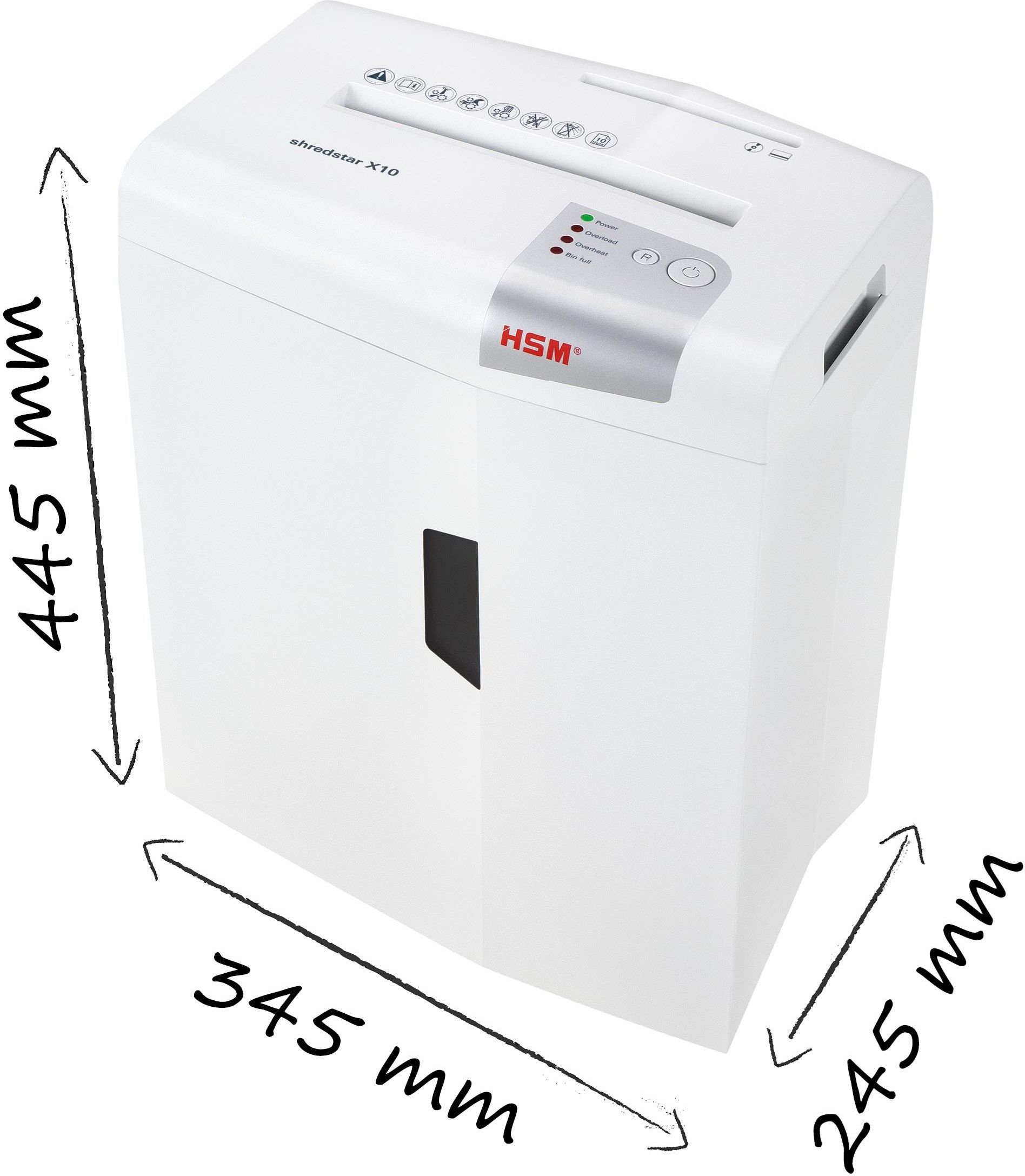 HSM shredstar X10 4,5 x 30 mm - zdjęcie 7 HSM shredstar X10 4,5 x 30 mm