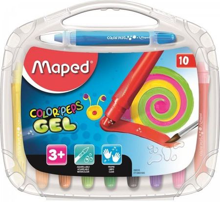 Maped Kredki Żelowe Colorpeps Gel 10 Kolorów