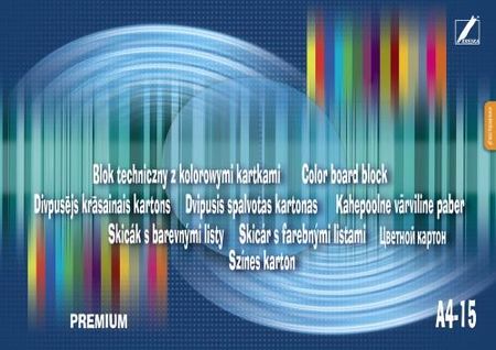 Kreska Blok Techniczny A-4 Kolor 15K Premium