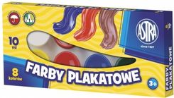 Zdjęcie Astra Farby Plakatowe 8 Kolorów 10 Ml - Zabrze