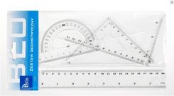 Zdjęcie Tetis Zestaw Geometryczny Linijka 15Cm Bl001-Ak - Kraśnik