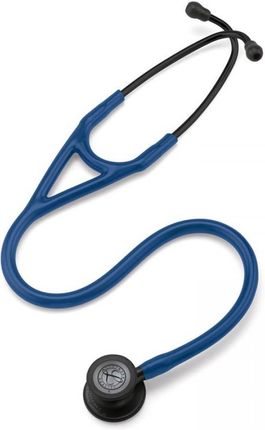 Littmann Stetoskop 3M Littmann Cardiology IV Black-Finish ( głowica i lira w kolorze czarnym, granatowy przewód)