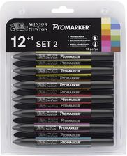 Winsor&Newton Promarker 12 Set 2 - Kredki ołówki pastele i pisaki