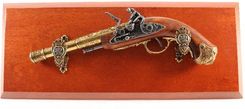 Zdjęcie Denix Sa Replika Leworęczny Pistolet Skałkowy Na Tablo Model 1296LTm23 - Ostroróg