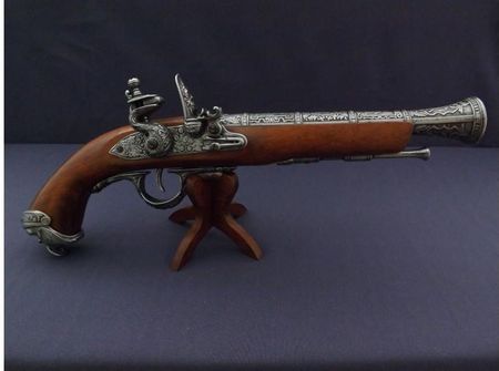 Denix Sa Replika Włoski Pistolet Na Stojaku Model 1031G800