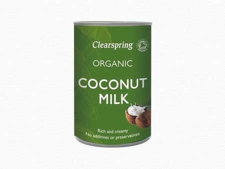 Clearspring Mleko Kokosowe Bio  18% Tłuszczu 400Ml