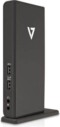 Hub USB V7 UC-U3CRJ45HDVG-BLK