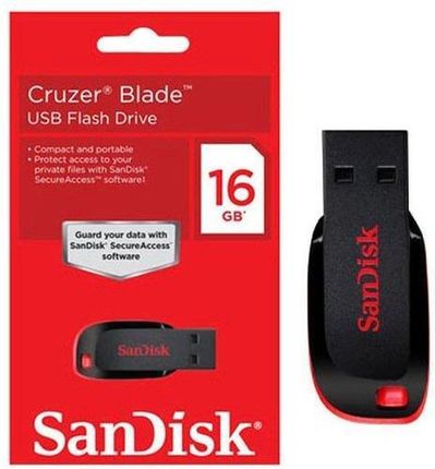SanDisk Cruzer Blade 16GB (SDCZ50C016GB35BE)