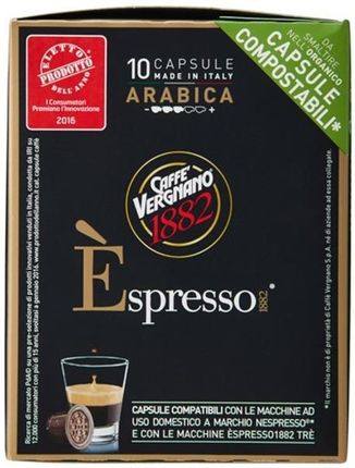 Caffe Vergnano  Nespresso Arabica Włoska Kawa 10Kaps.