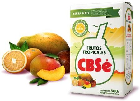 Yerba Mate Cbse Frutos Tropicales (Mango Marakuja Papaja Pomarańcza) 500G