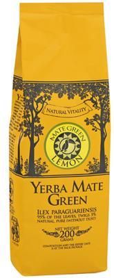 Natural Vitality Yerba Mate Green Lemon 200G